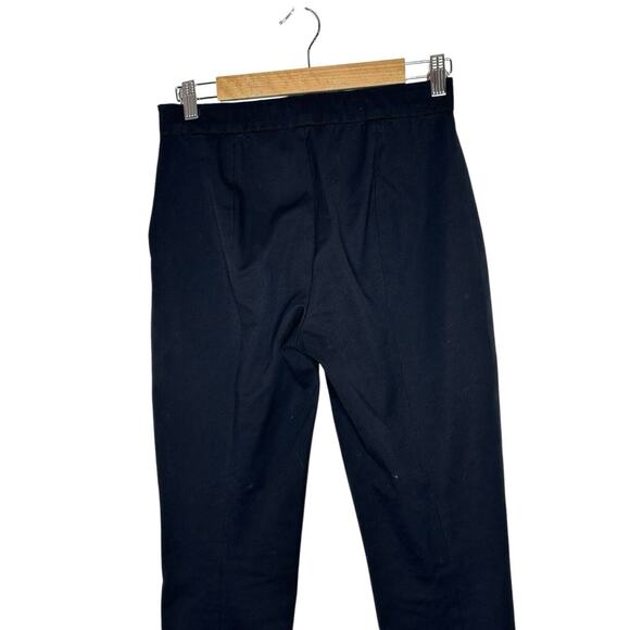 Everlane‎ Womens Side Zip Pants 4 Ankle Split Hem Stretch Work Office Black - Picture 7 of 11